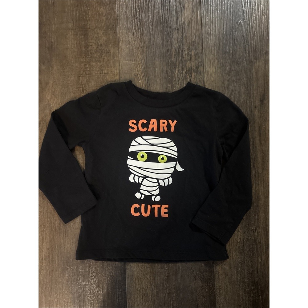 Boys Halloween Shirt Scary Cute 3t NWOT